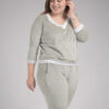 Спортивный костюм больших размеров из велюра plus size Lday, Л дей, Эл Дей