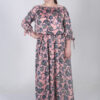 Довга сукня великіх розмірів рожева L day, Лдей, Эл Дей, lday.shop 068-053-55-75