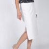 L day, Лдей, Эл Дей, lday.shop Летний костюм белый с юбкой и топом 063-515-87-32